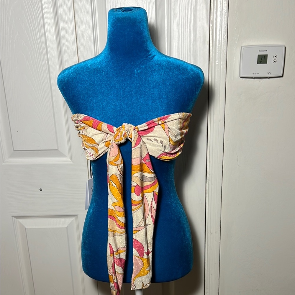 REVEL RAY Simone Swim Top XS